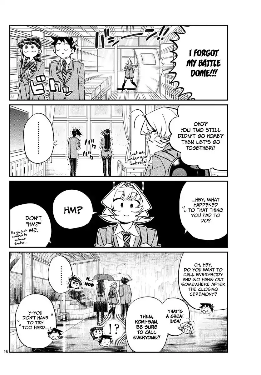 Komi-san wa Komyushou Desu Chapter 129 16